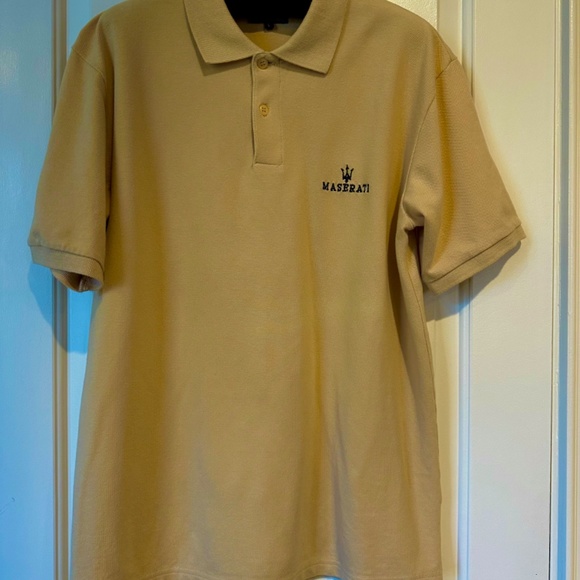 Maserati Polo Style Shirt Men’s SZ L - Picture 6 of 6